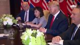 President Trump Participates in an Expanded Bilateral Meeting with North Korean Leader Kim Jong Un