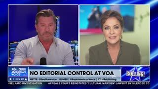 NO EDITORIAL CONTROL AT VOA