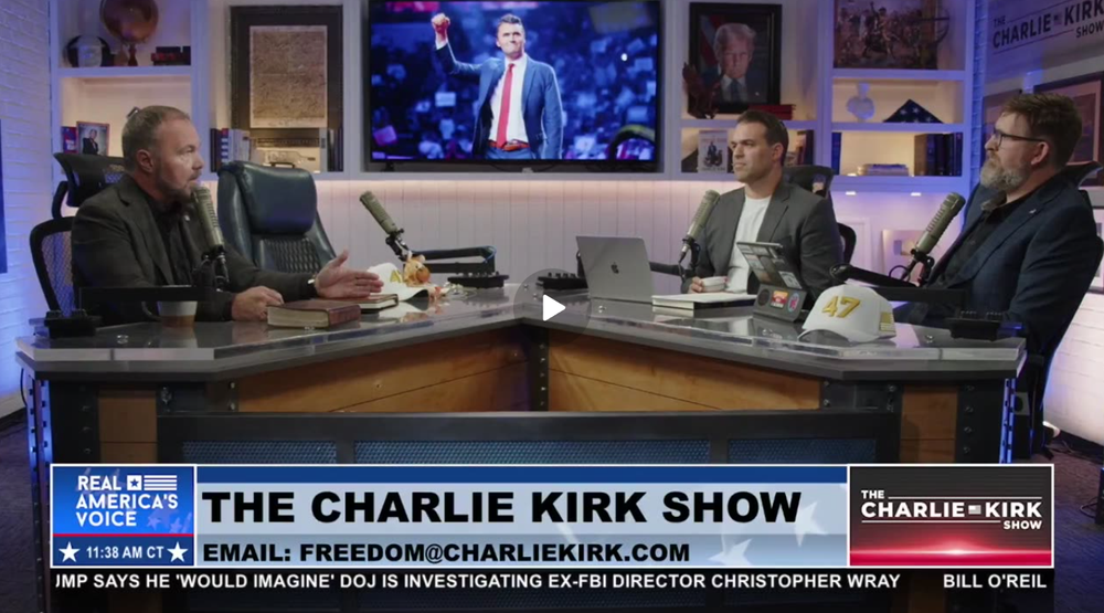 CHARLIE KIRK'S MEMORIAL NOT COPYRIGHTED OR MONETIZED