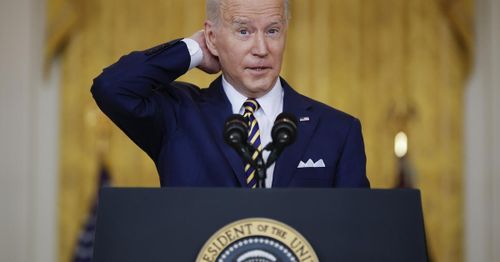 One year into his term, Biden's approval rating hits new low, poll
