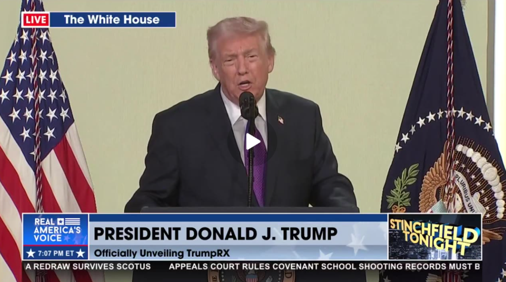 LARGEST REDUCTION IN DRUG PRICES - TRUMP