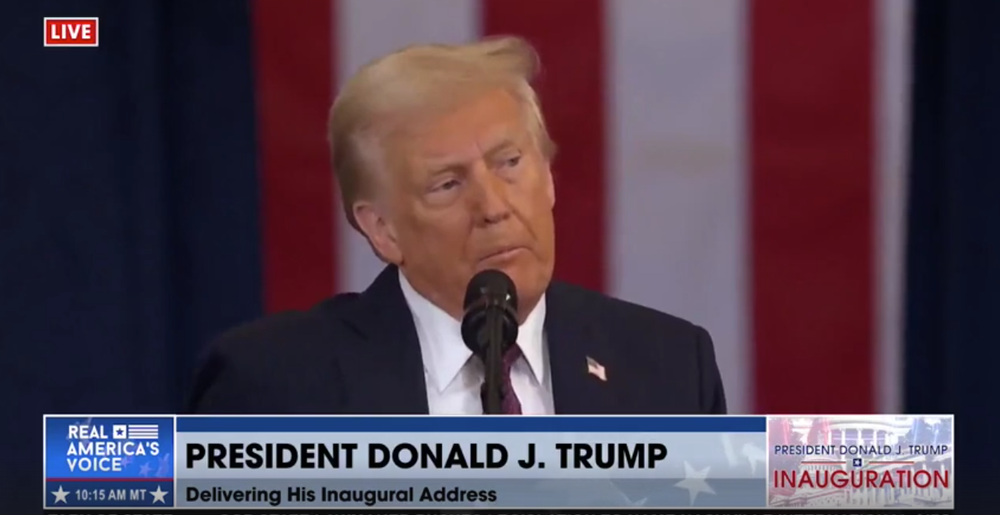 I FELT THAT MY LIFE WAS SAVED TO MAKE AMERICA GREAT AGAIN - PRESIDENT TRUMP