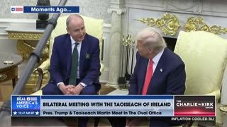 TAOISEACH OF IRELAND COMMENDS PRESIDENT TRUMP!