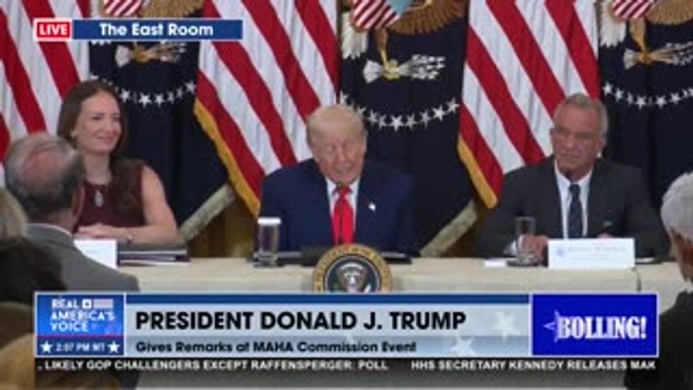 TRUMP PARTICIPATES IN MAHA COMMISSION EVENT