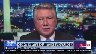 DEMS JOIN GOP IN VOTE TO HOLD THE CLINTONS IN CONTEMPT