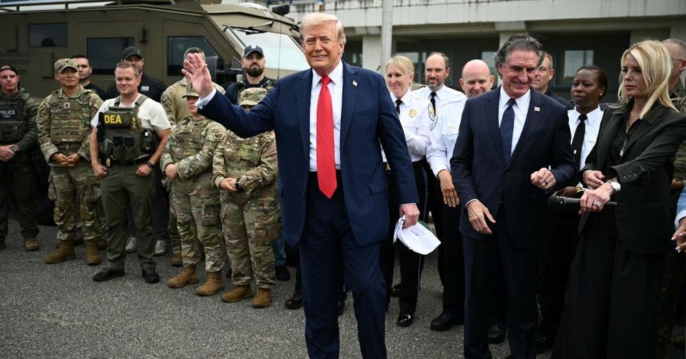 Trump visits with DC National Guard as administration cracks down on the capital's 'crime crisis'