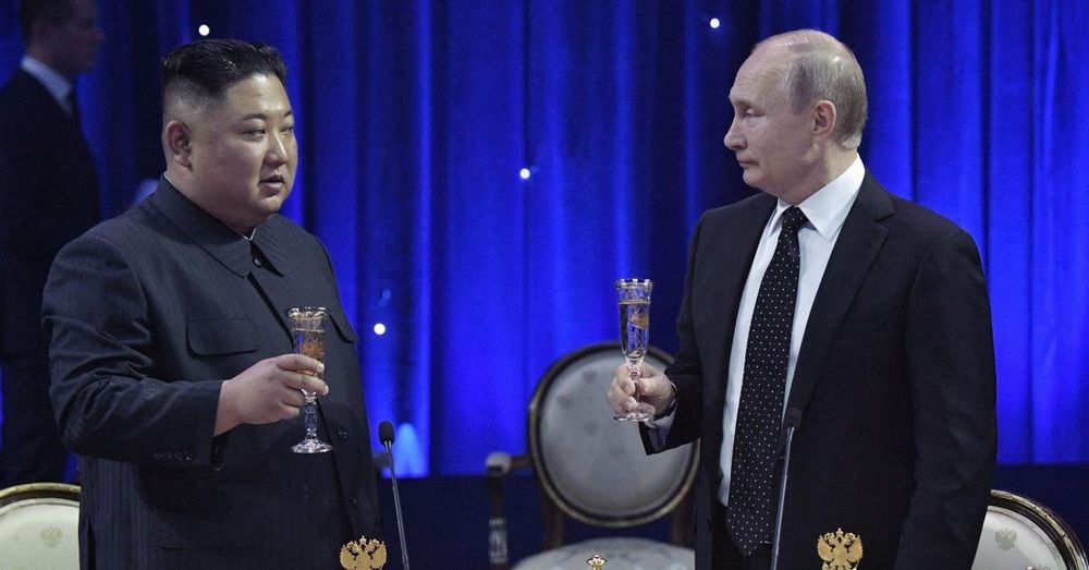 Kim Jong Un may meet Putin to discuss arms deal, US says