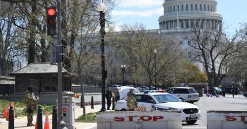 WATCH: Car crashed into Capitol barrier, injuring 2 police