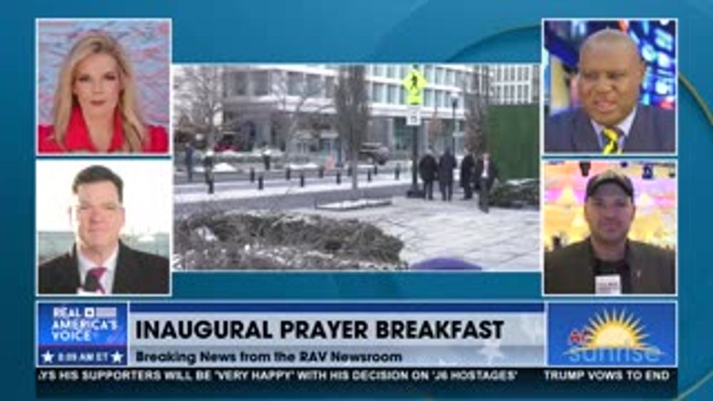 BERGQUAM REPORTS FROM PRAYER BREAKFAST