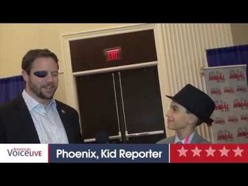 Dan Crenshaw and Phoenix Kid Reporter Interview