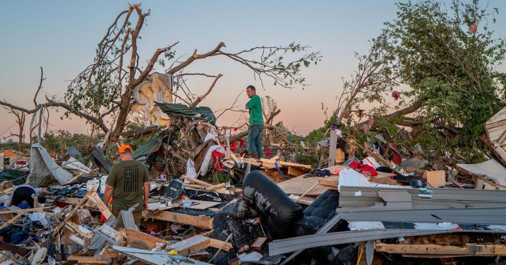 Multiple tornadoes hit northern Oklahoma causing injuries and destroying homes