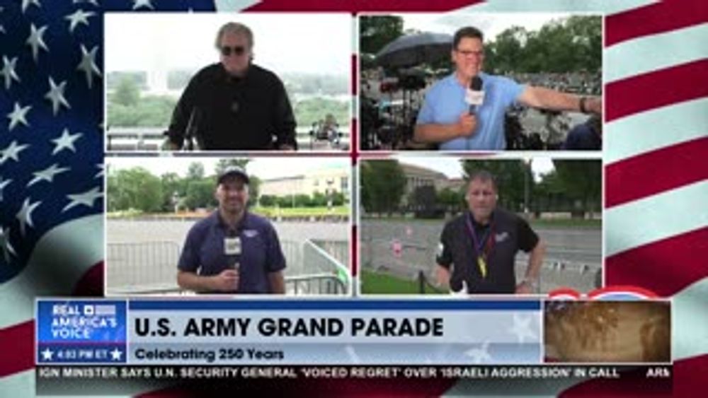 LIVE AT ARMY 250TH PARADE