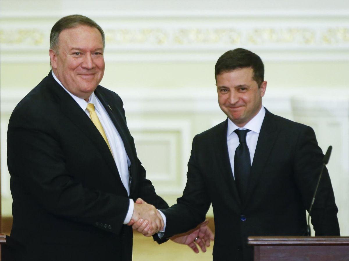 Pompeo Pledges Ongoing Support for Ukraine During Kyiv Visit