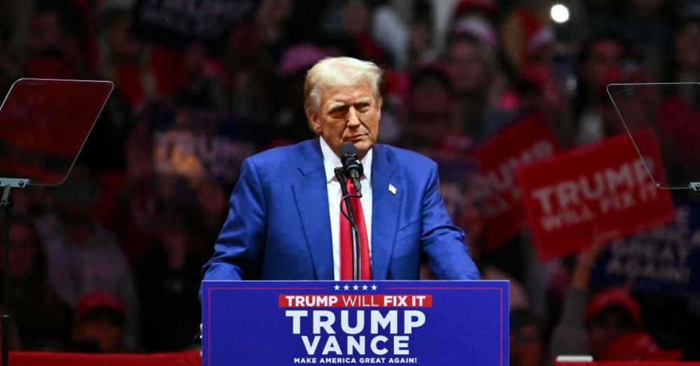 Trump delivers remarks at rally in Macon, Georgia