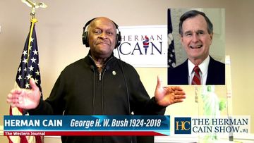 Cain Preempts Regular Show, Spends Entire Program Honoring George H.W. Bush