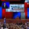 Delegates welcome former Democratic Congressman Artur Davis to the Republican Party