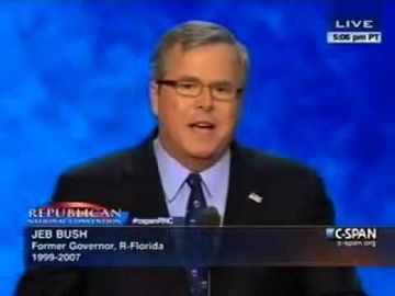 Jeb Bush to Obama: Stop blaming my brother for your failed policies!