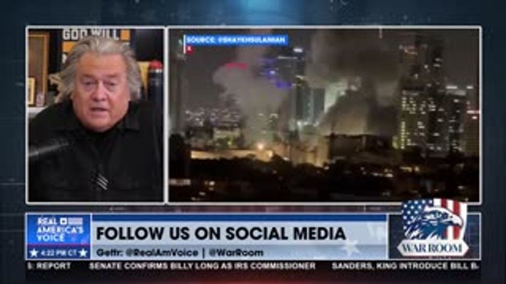 BANNON DOES NOT WANT US DRAGGED INTO THIS WAR IN THE MIDDLE EAST
