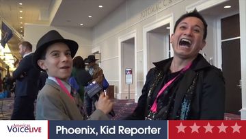 Phoenix Kid Reporter interviews Andre Soriano  CPAC 2019