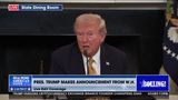 TRUMP SAYS A PATRIOT DONATED $130M TO CONTRIBUTE TO ANY SHORTFALLS CREATED BY THE DEMOCRAT SHUTDOWN.