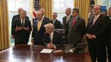 President Trump Holds a National Economic Council Meeting