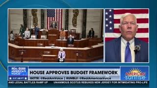HOUSE APPROVES BUDGET FRAMEWORK