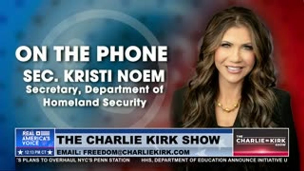 NOEM: TRUMP’S BORDER CRACKDOWN WORKS