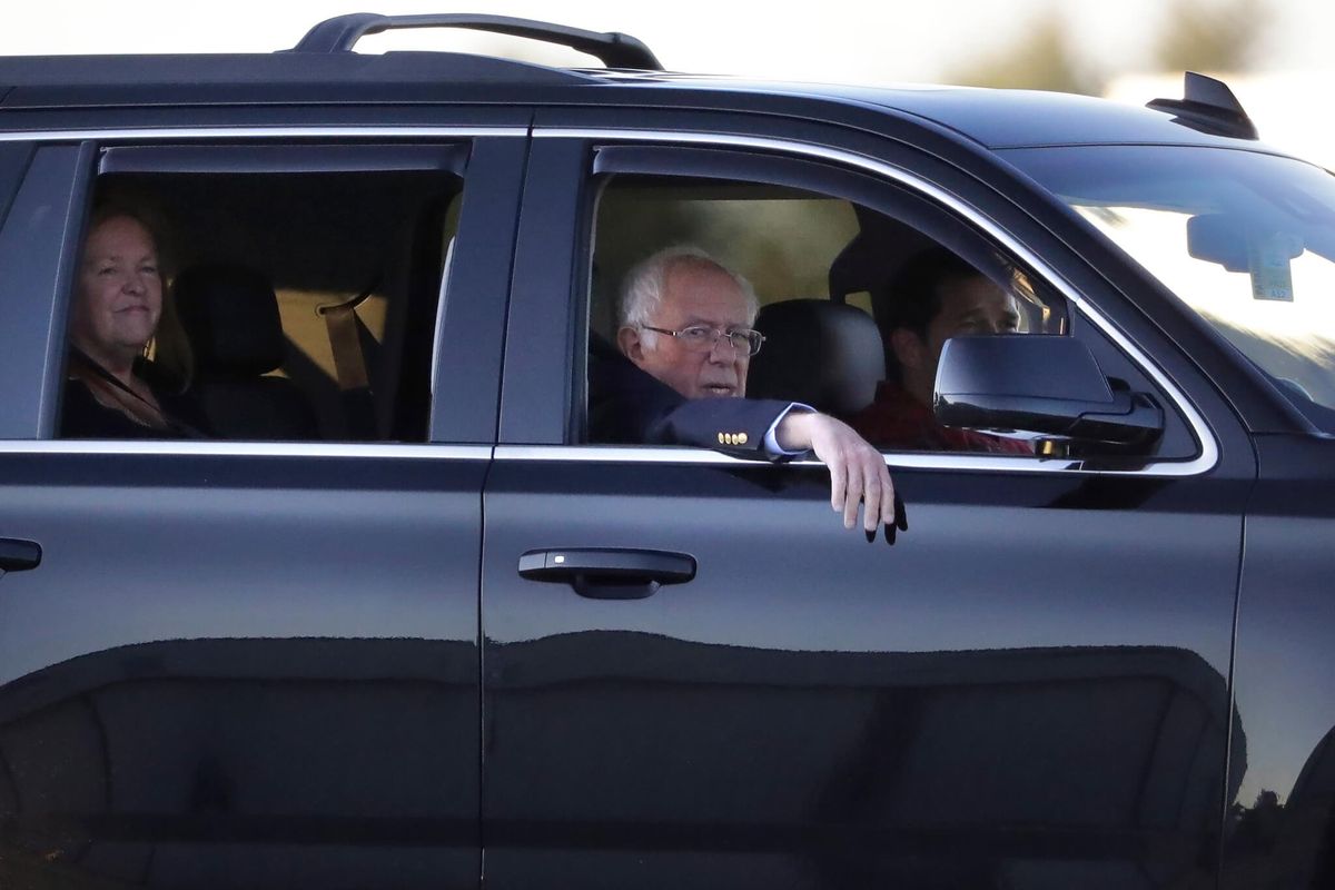 Sen. Bernie Sanders Home in Vermont After Heart Attack