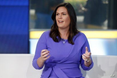 Fox News contributor Sarah Huckabee Sanders makes her first appearance on the 