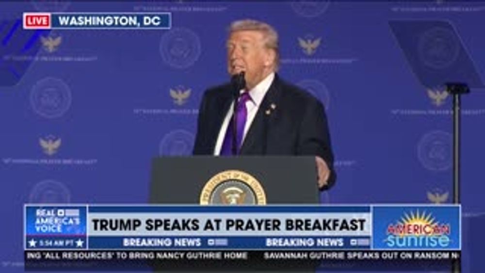 POTUS AT NATIONAL PRAYER BREAKFAST