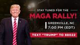LIVE: President Trump in Greenville, NC