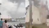 'Tornadic waterspout' hits Maryland island in Chesapeake bay, storms leave 50,000 without power