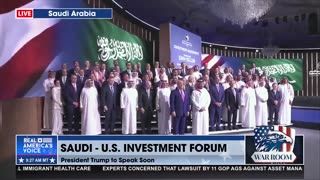 SAUDI ARABIA WELCOMES PRESIDENT TRUMP!
