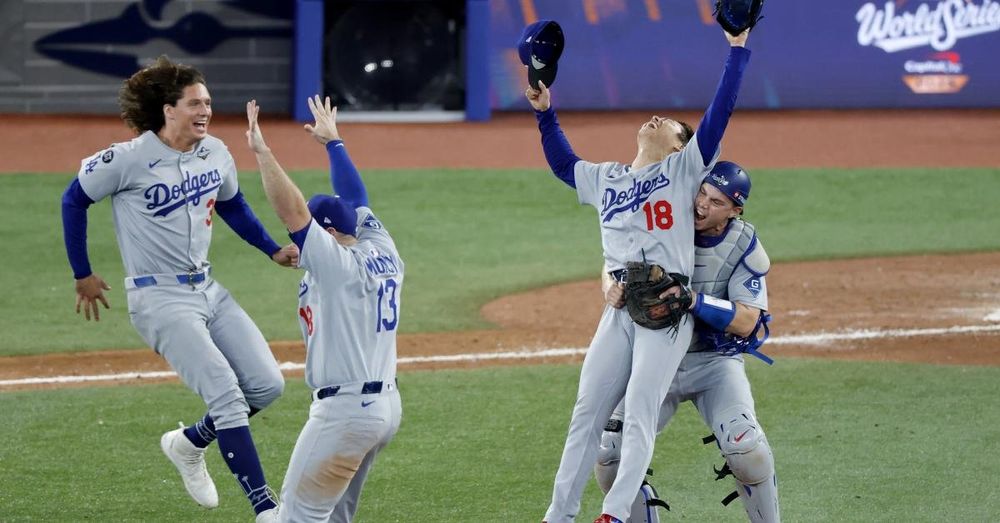 Dodgers win second straight World Series in epic 11 inning Game 7 thriller