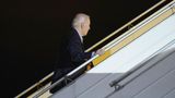 Biden stumbles boarding Air Force One again