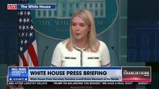 PRESS SEC. ON EPSTEIN 'HOAX'