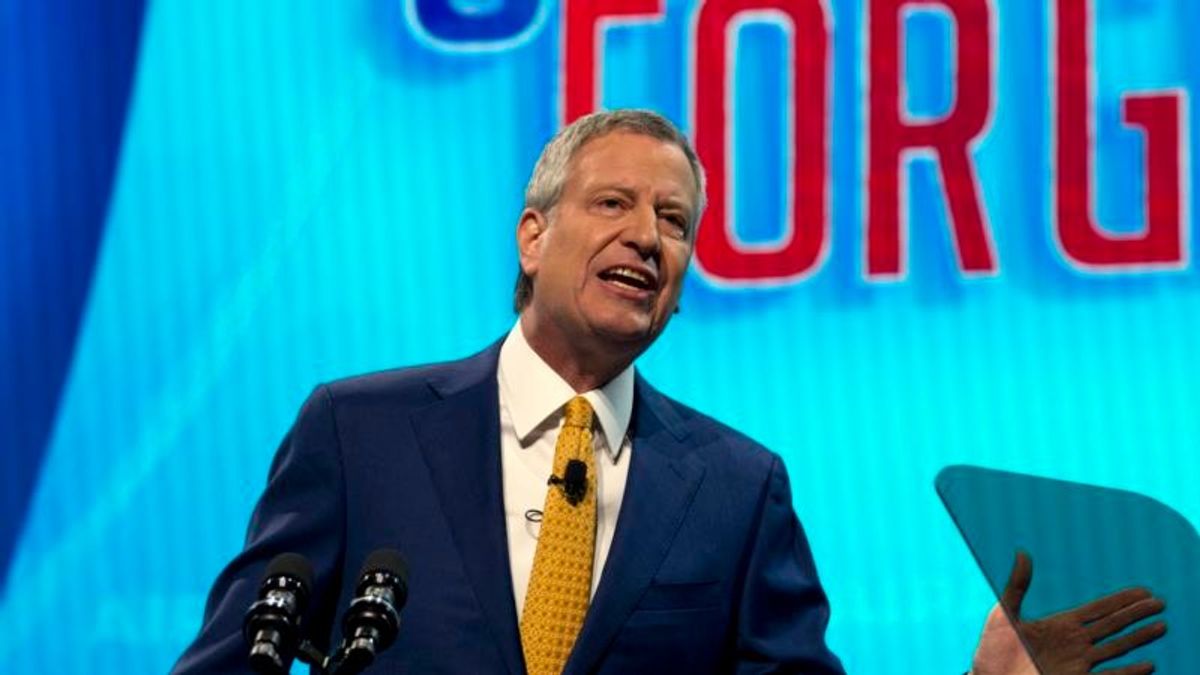 NYC Mayor de Blasio Seeking Democratic Nod for President