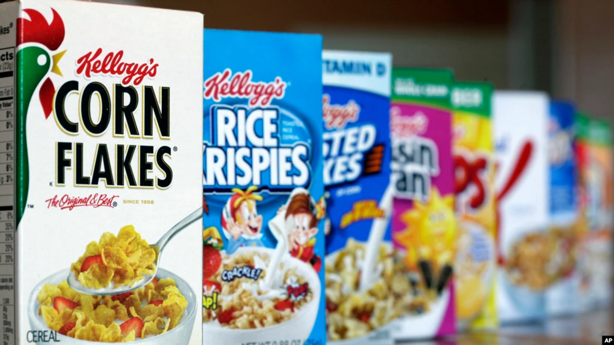 Kellogg to Split into 3: Snacks, Cereals, Plant-Based Food
