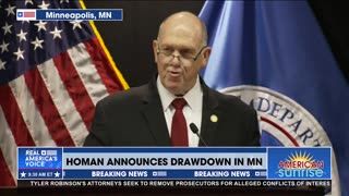 HOMAN: DRAWDOWN CONTINGENT ON THREATS AGAINST ICE STOPPING