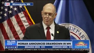 HOMAN: DRAWDOWN CONTINGENT ON THREATS AGAINST ICE STOPPING