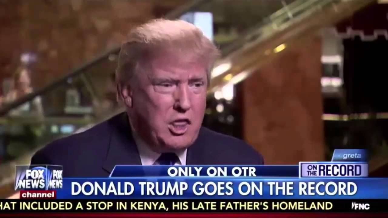 Donald Trump Says He Would Beat Obama for a Third Term