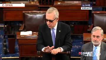 Harry Reid thanks Rand Paul for advice on eye