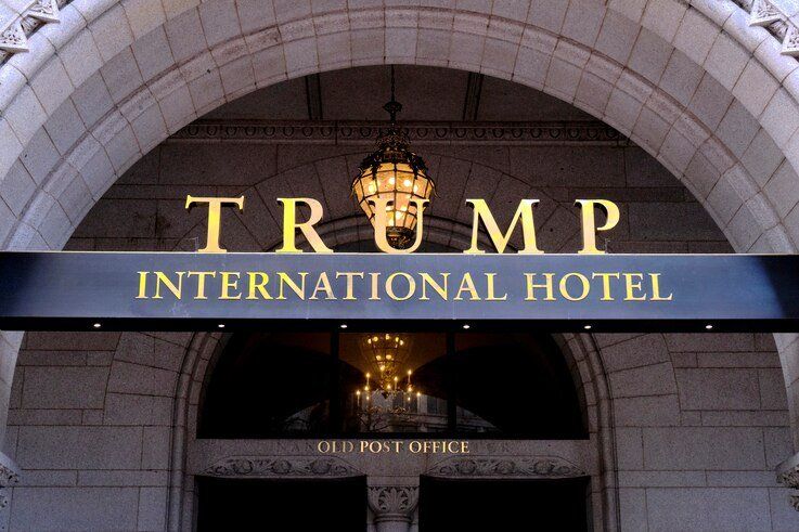 FILE - The Trump International Hotel is seen in Washington, March 11, 2019.