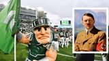 Michigan State displays Hitler during pre-football game trivia, day synagogue president murdered