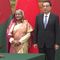 Bangladesh PM Sheikh Hasina Welcomed by China PM Li Keqiang in Beijing, China