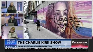 IRYNA ZARATUSKA MURALS BEING VANDALIZED