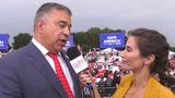 Amanda Head interviews with, David Bossie at Cullman, Alabama Trump Rally.