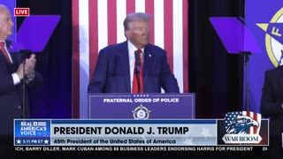 Death Penalty for Anyone Who Kills A Police Officer - Trump