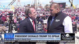 David Zere Interviews Mark Serrano at the Wildwood, NJ Trump Rally