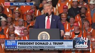 TRUMP THANKS THOSE WHO KEEP US SAFE